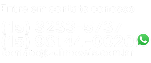 Contato: (15) 3233-5737. Whatsapp (15) 98144-0020